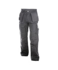 DASSY® Texas Canvas Multitaschen-Bundhose mit Kniepolstertaschen zementgrau