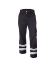 DASSY® Vegas Bundhose mit Reflexstreifen schwarz