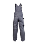 DASSY® Ventura Latzhose mit Kniepolstertaschen zementgrau