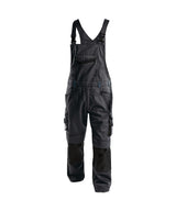DASSY® Voltic Latzhose mit Kniepolstertaschen anthrazitgrau/schwarz