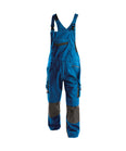 DASSY® Voltic Latzhose mit Kniepolstertaschen azurblau/anthrazitgrau