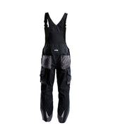 DASSY® Voltic Latzhose mit Kniepolstertaschen schwarz/anthrazitgrau