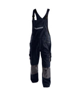 DASSY® Voltic Latzhose mit Kniepolstertaschen nachtblau/anthrazitgrau