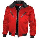 Warme Arbeitsjacke rot