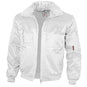 Warme Arbeitsjacke weiß