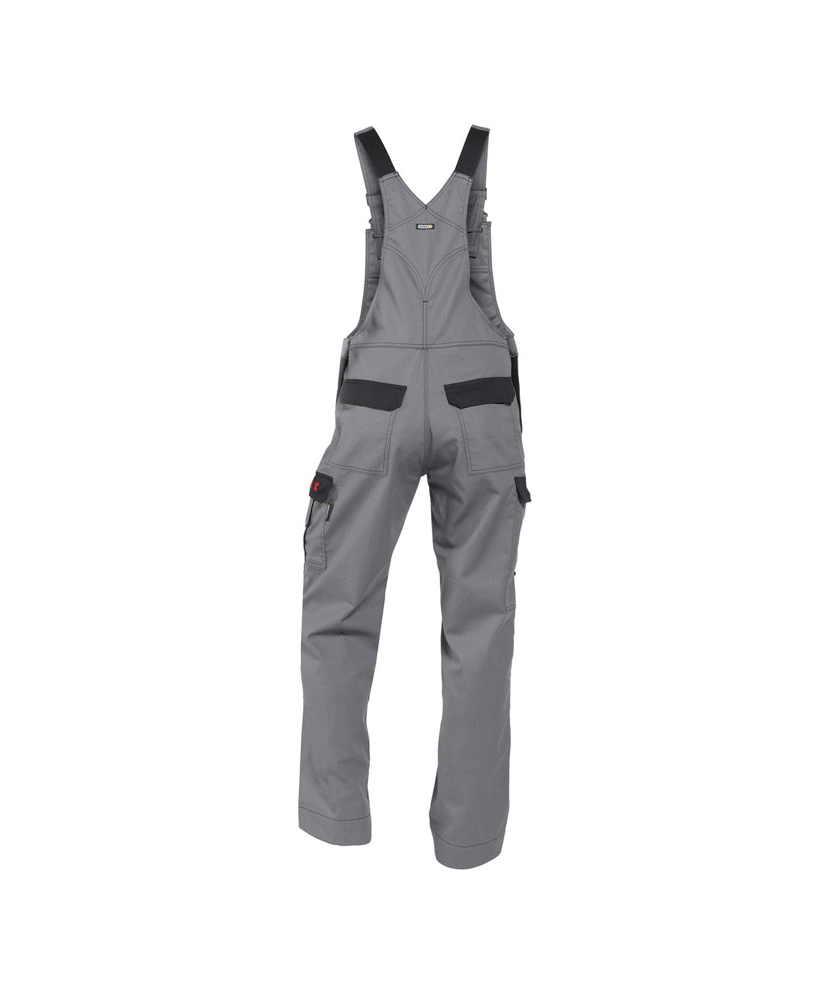 DASSY® Wilson Multinorm Latzhose mit Kniepolstertaschen grafitgrau/schwarz