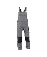 DASSY® Wilson Multinorm Latzhose mit Kniepolstertaschen grafitgrau/schwarz