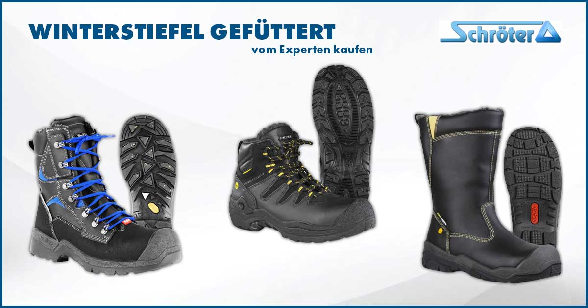 » Berufsbekleidung Winterstiefel gefüttert | Schröter kaufen S3 online