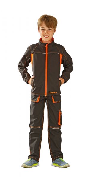 Planam Softsjacke Junior oliv/orange