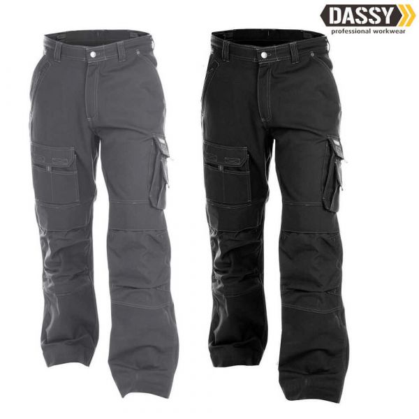 DASSY Jackson Canvas Bundhose mit Kniepolstertaschen