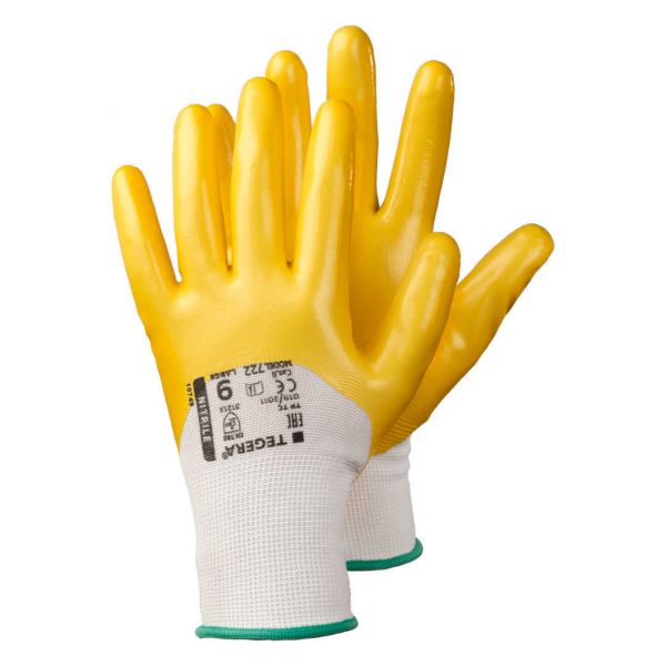 Tegera 722 Nitril Handschuhe gelb