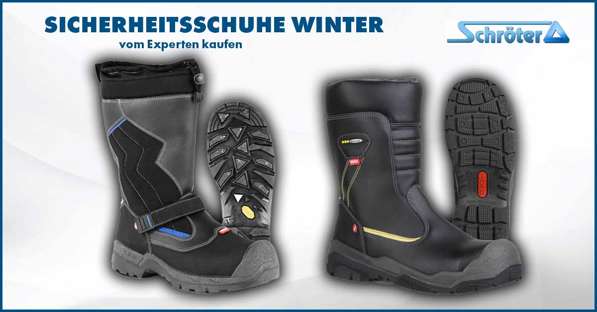 Sicherheitsschuhe für den Winter von Schröter