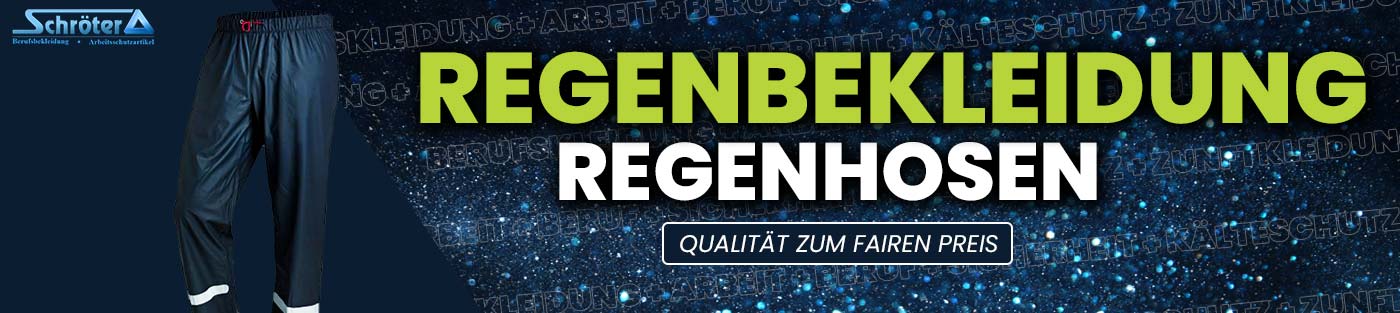 Regenbekleidung Regenhosen