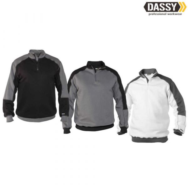 DASSY Basiel Zweifarbiges Sweatshirt
