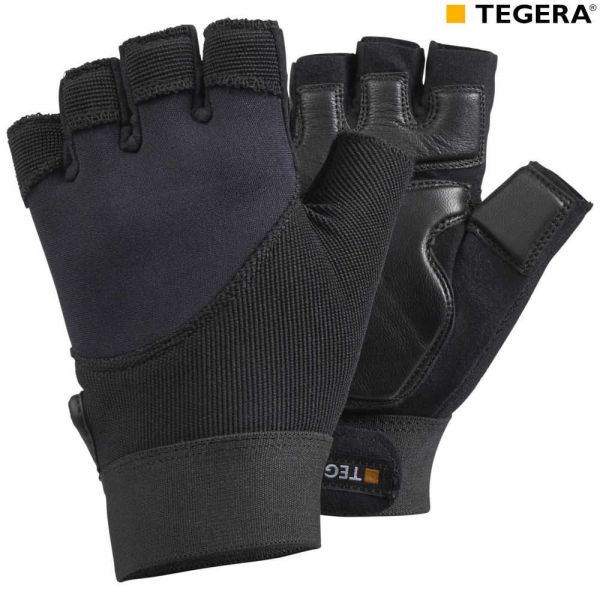 TEGERA 901 Lederhandschuhe ohne Fingerkuppen