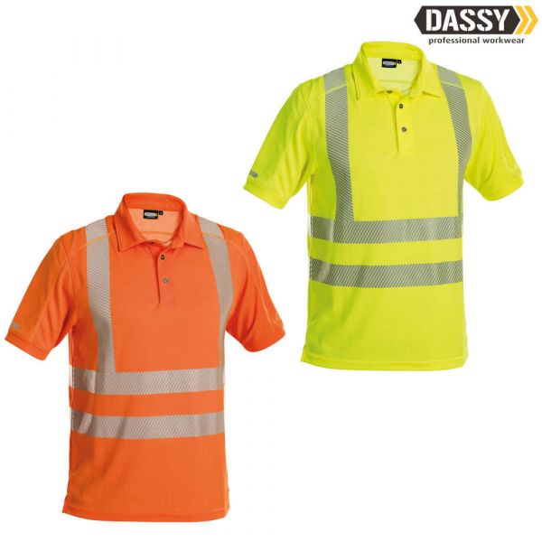 DASSY Brandon Warnschutz UV-Poloshirt